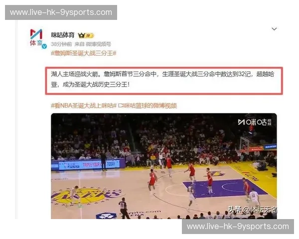 圣诞奇迹夜：湖人与热火的恩怨情仇，一场不容错过的历史性对决